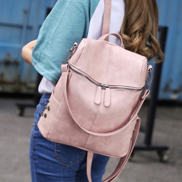 Bellanblue Handbags - LAST- EMILEE Blush Love Backpack   - BLUSh